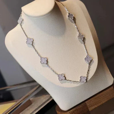 KLÖVER | 10-motivs lila halsband