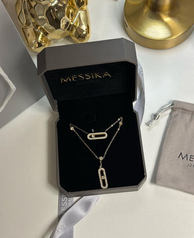 EXKLUSIVT | Mollyanne Diamanté Halsband