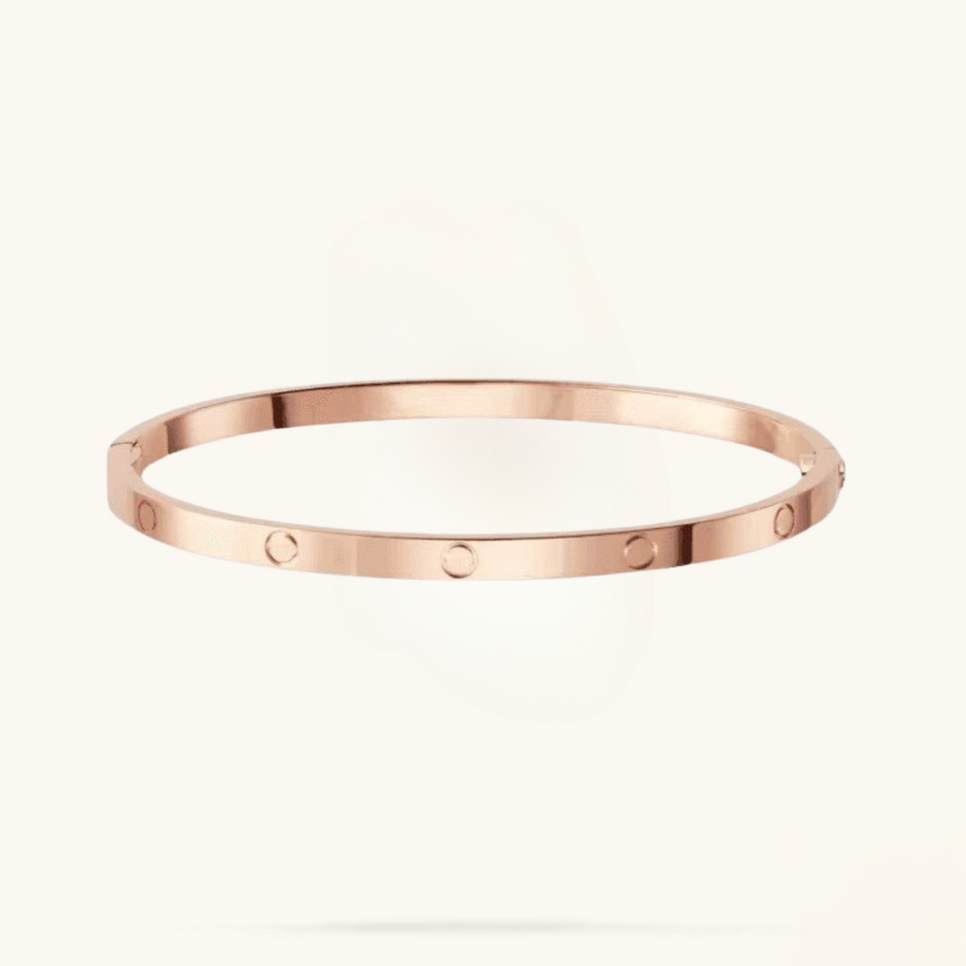 ETERNITY | Tunt armband i roséguld