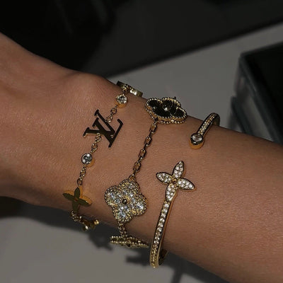 EXKLUSIVT | Lottie Armband Guld