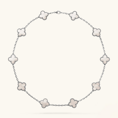 KLÖVER | 10-motivs silverhalsband