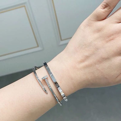 ETERNITY | Tunt armband i roséguld