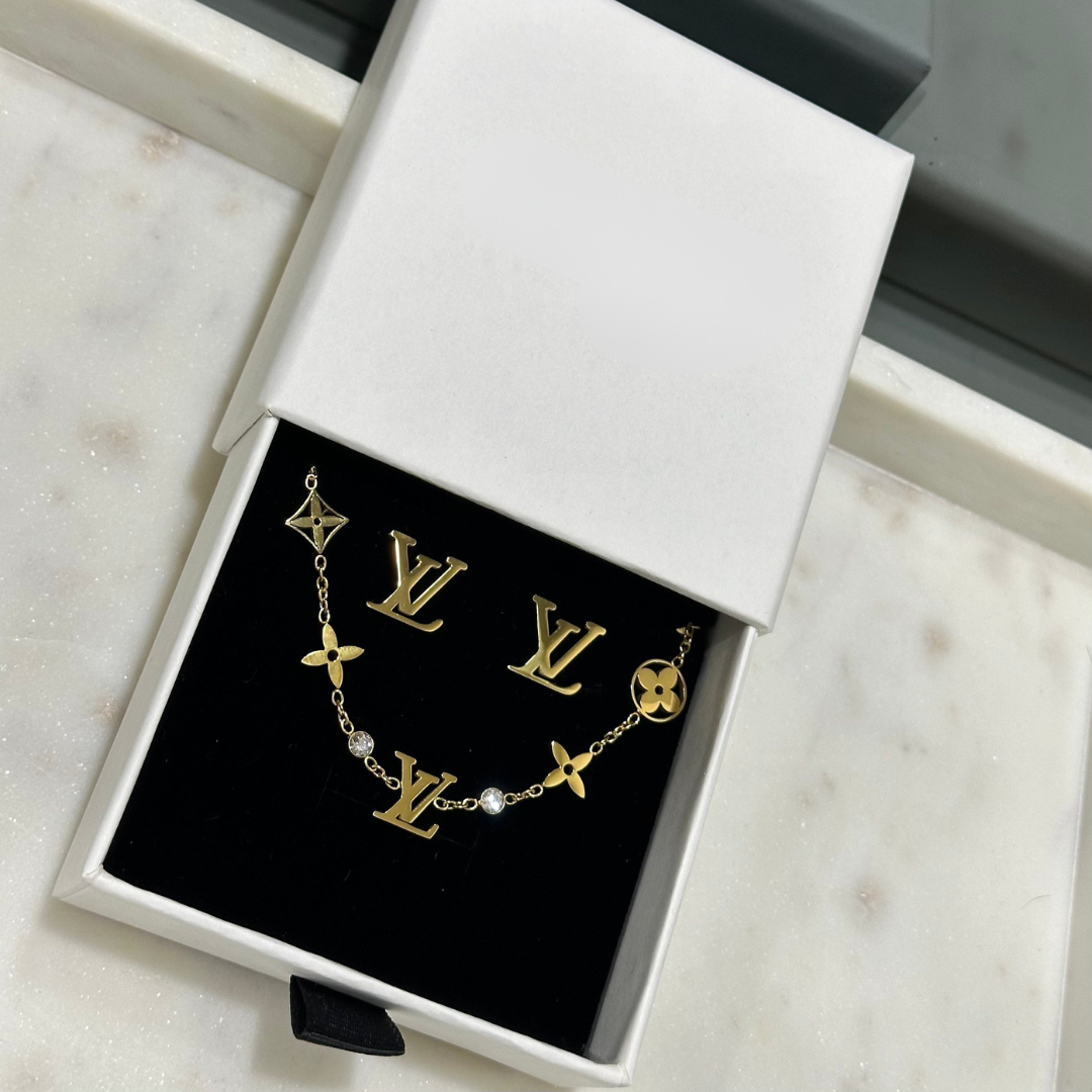 EXKLUSIVT | Lottie Set Guld